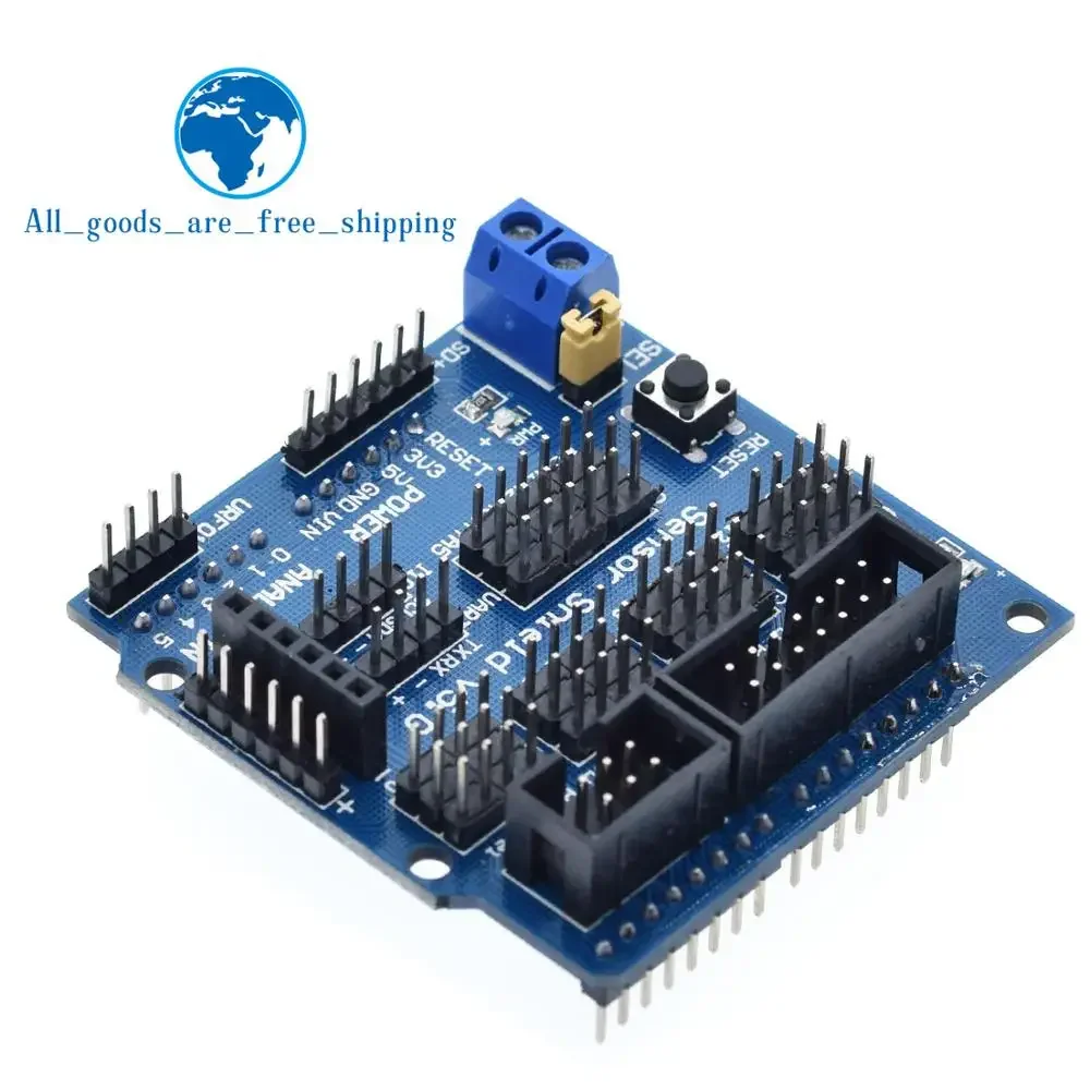 V5.0 Electronic Building Block Robot Accessories Sensor Shielding Expansion Board Sensor Shielding V5 Expansion Board