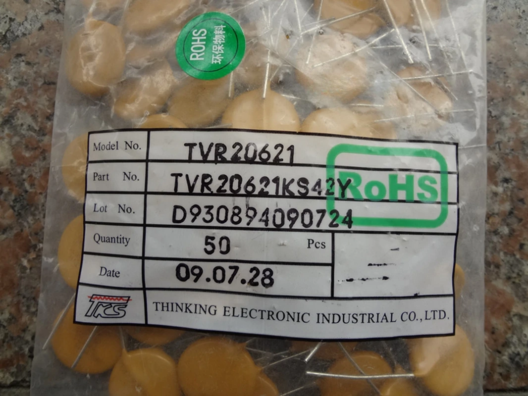 Варистор TVR 20621 TKS TVR20621 TVR20621KSY TVR20561 TVR20561KYS 20561 TVR20431 20431 TVR20511 20511 TVR20681 20681, 10 шт.
