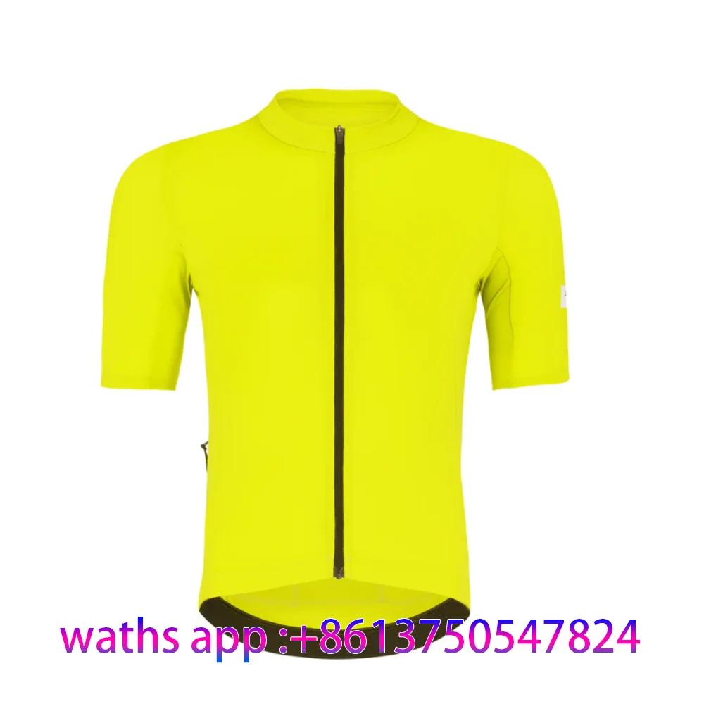 Albion Cycling Team Cycling Jersey Men's Fluorescence summer short-sleeved quick-drying and breathable sports jersey Bike Uci Sh