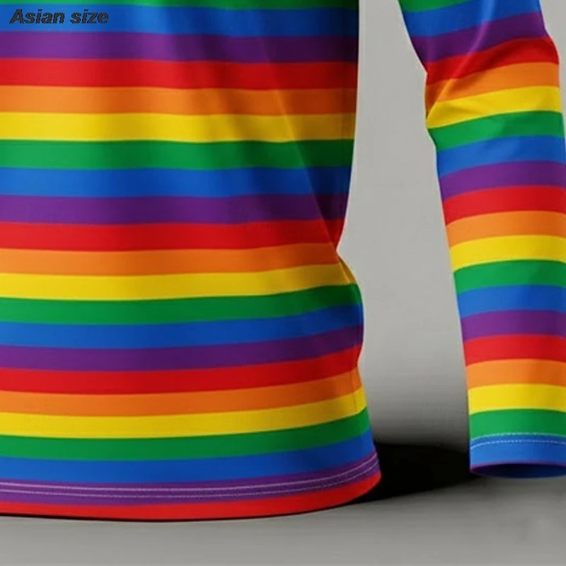Thumbnail 3 - #91 Latest Mens Striped T-Shirts Offers