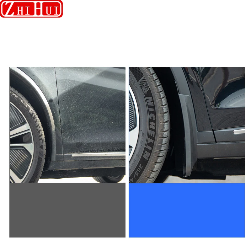 For BYD Tang EV DMI DMP 2021 2022 2023 Car Mudguards Plastic Fender Cover Flares Splash Guard Cover Exterior Mud Flaps 4pcs