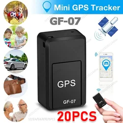 GF-07 GPS Tracker Car Real Time Tracking Anti Lost Device Key Pet Children Vehicle Locator Magnetic Mount SIM Message Positioner