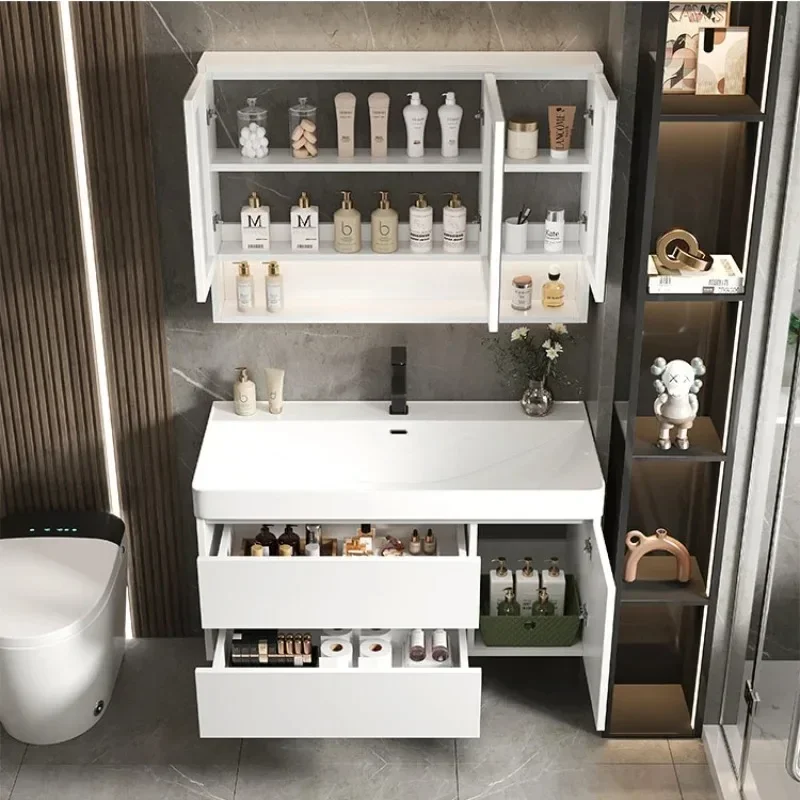 

Salon Cupboard Bathroom Cabinet Toilet Modern Sink Bathroom Metal Cabinet Floor Drawer Nordic Archivadores Home Furniture