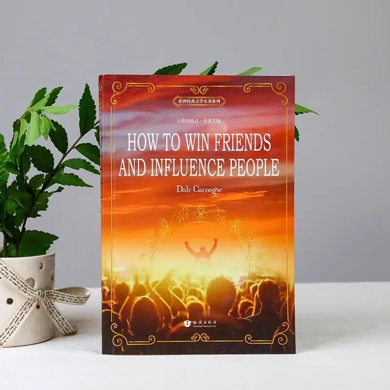 

How to Win Friends and Influence People Dale Carnegie English Book - Master Communication & Social Influence Skills