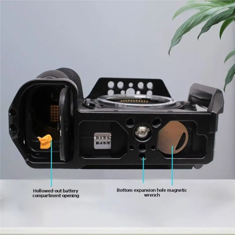 B50B-Metal Cage For Nikon Z6III Camera- Cold Shoe Mount 1/4