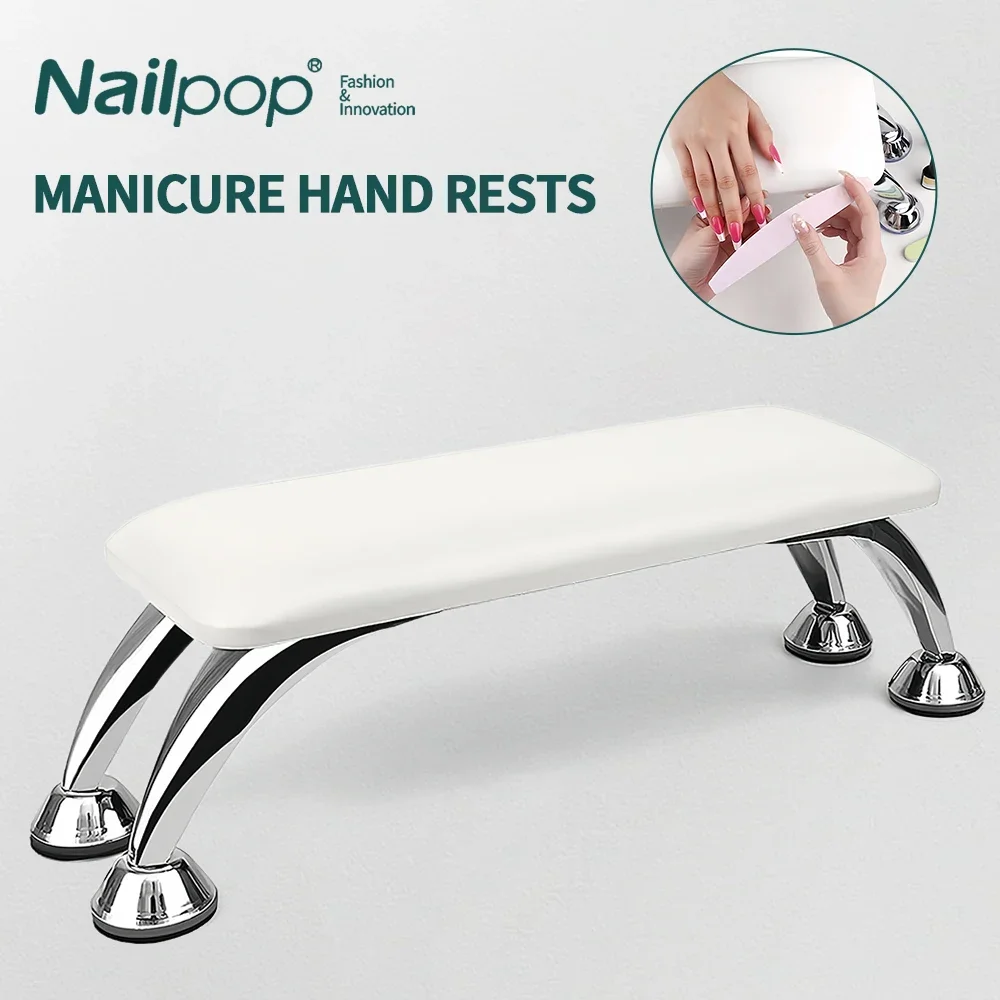 

NAILPOP Big Arm Rest for Nails Cushion Leather Hand Rest for Nails Tech Hand Rest Pillow for Nails Toenails Nail Art Accessories