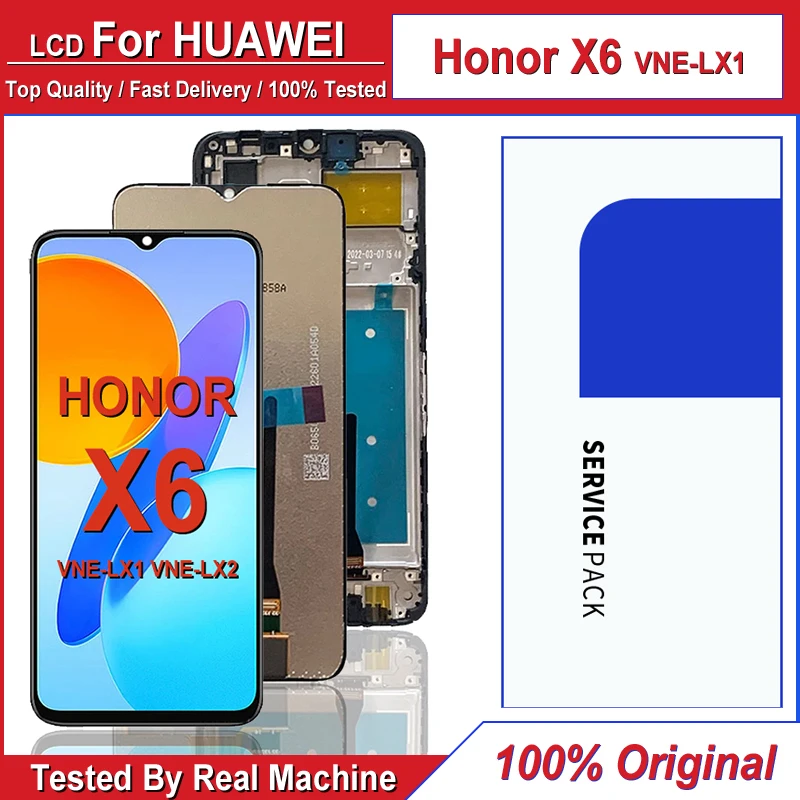 

Original 6.5" Display For Huawei Honor X6 LCD VNE-LX1 VNE-LX2 LCD Touch Screen Digitizer Assembly For Huawei Honor X6 Display