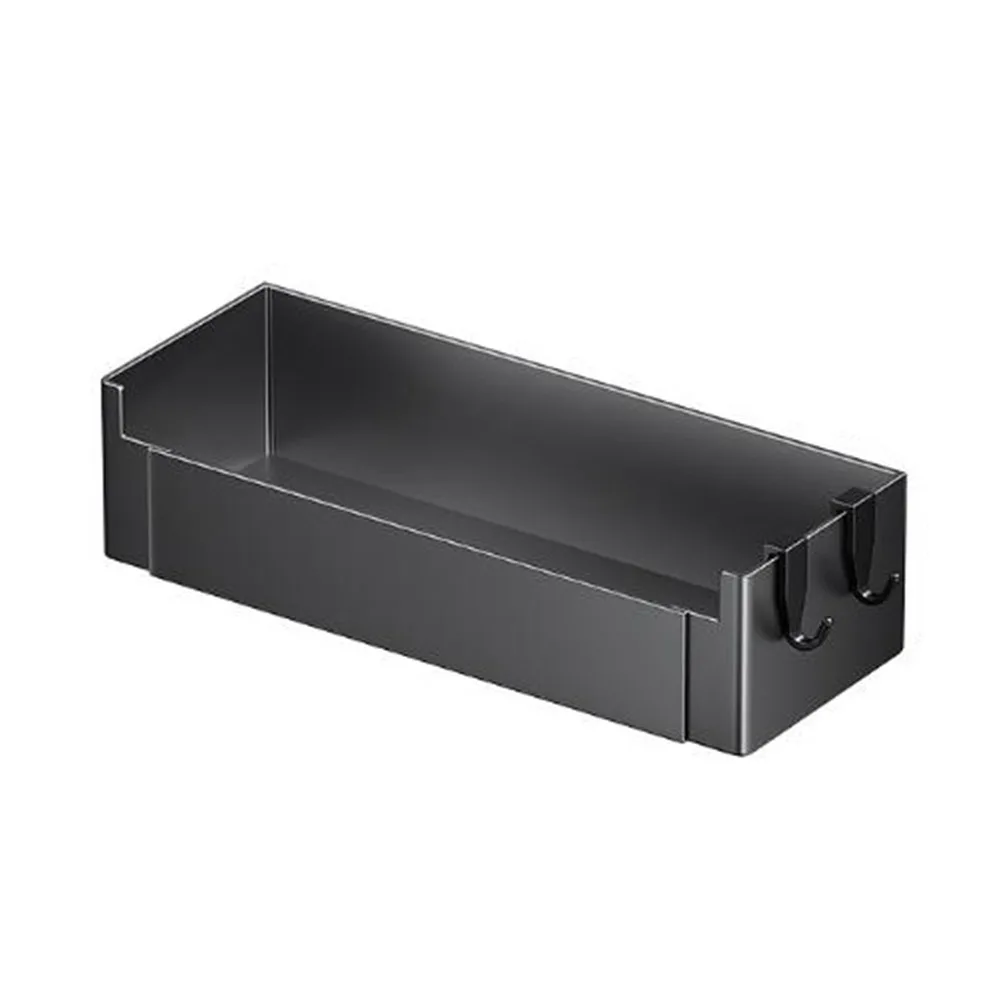 

Carbon Steel Refrigerator Magnetic Shelf Punch Free Large Capacity Spice Storage Rack Space Saving Wall Mounted
