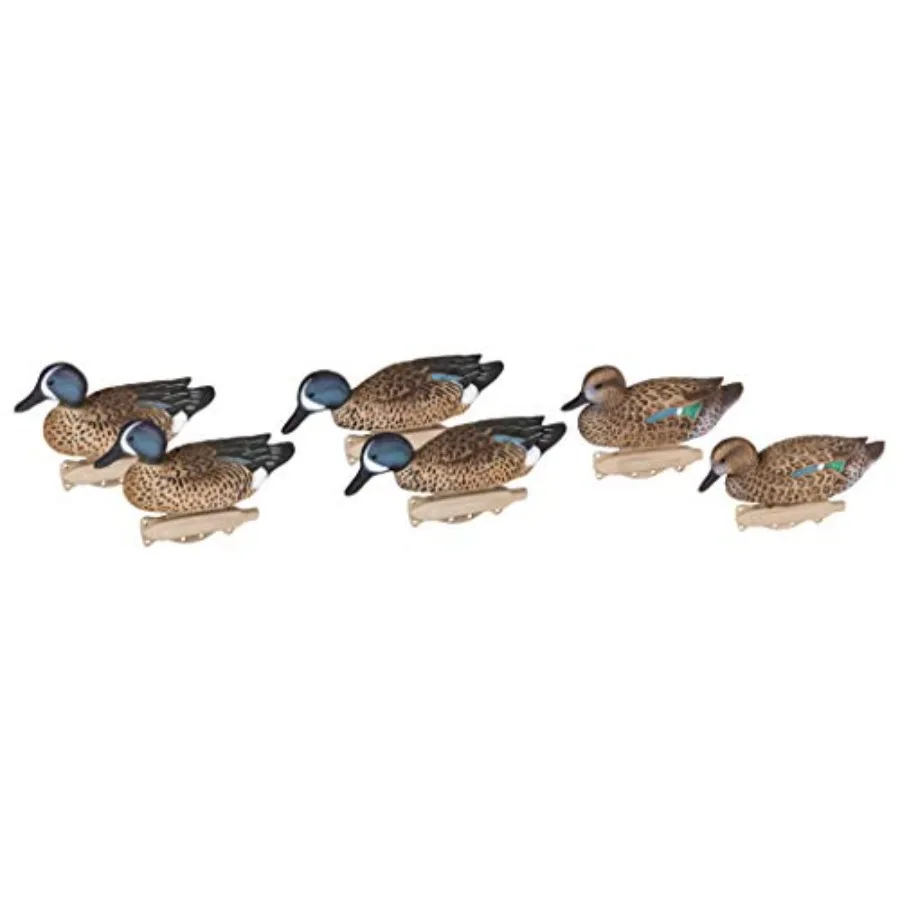 

Flambeau Outdoors 8016SUV Storm Front 2 Blue-Winged Teal Decoys Classic Floaters- 6-Pack