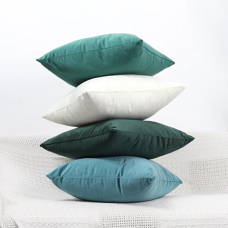 Velvet Cushion Cover Soft Pillow Cover 50X50cm Pillow Case for Living Room Sofa Decoration Nordic Home Decor Throw Pillow Cover
