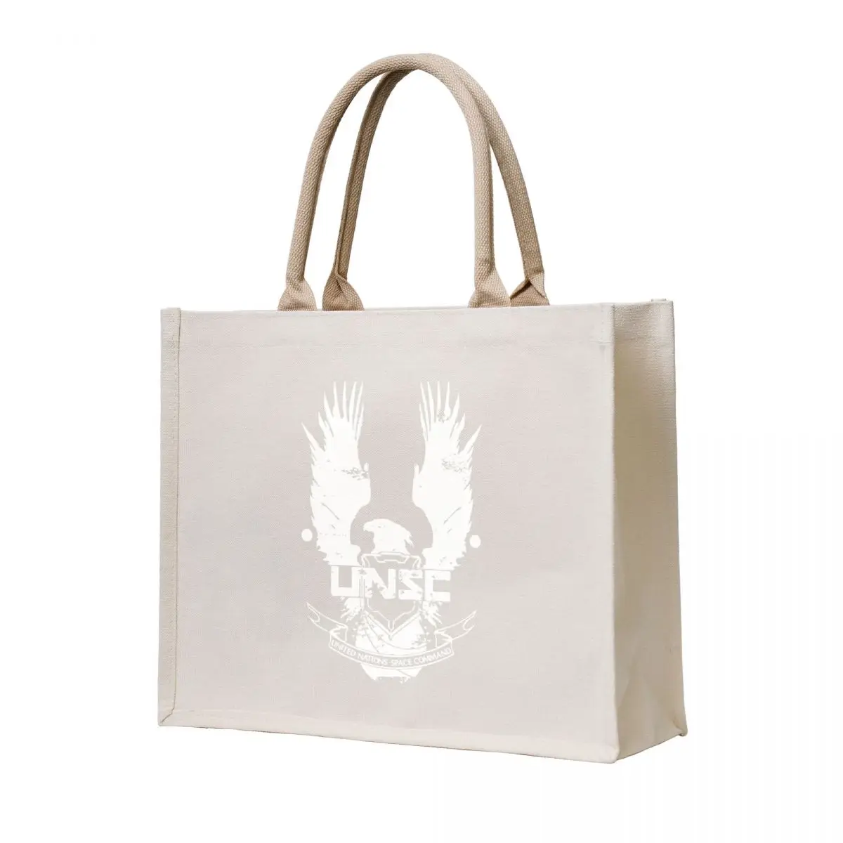 

Halo UNSC Worn Tote Bag canvas shopping bag tote bags men sacs de shopping