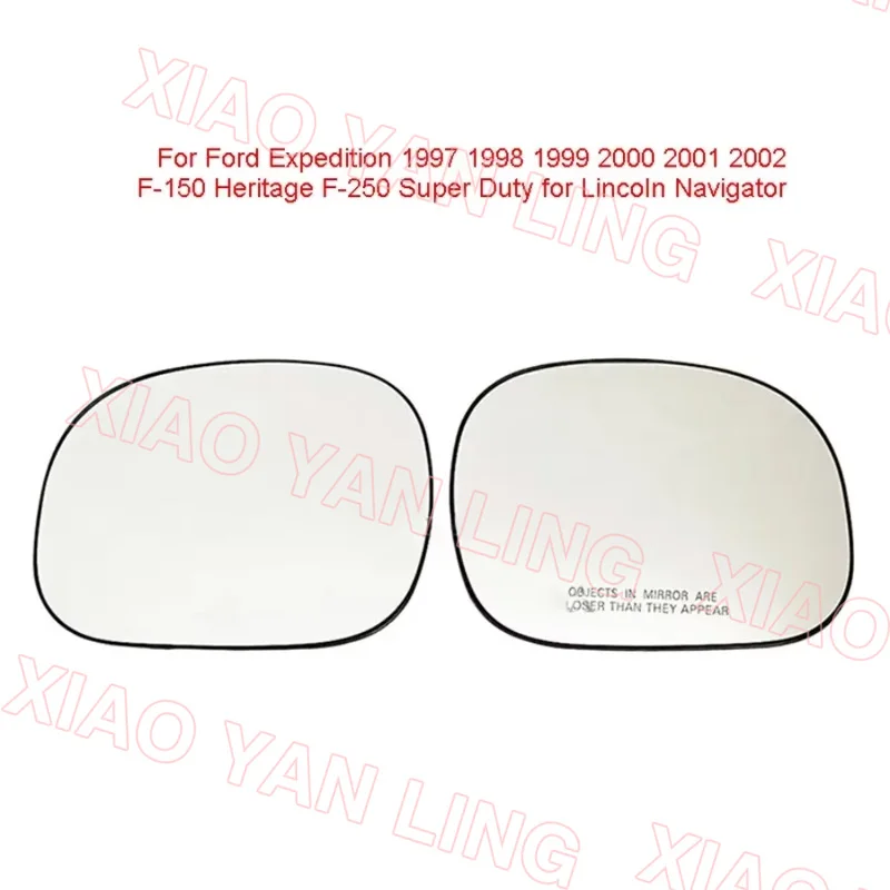 

Auto Rearview Mirror Glass for Ford Expedition 1997-2002 F-150 Heritage F-250 Super Duty Lincoln Navigator