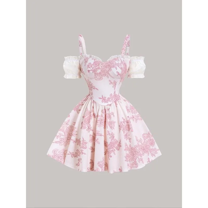 X7823 Coppia abiti coordinati Felpa casual con stampa floreale da donna Svel Top Quali Materiale Stagione primaverile Nuovo arrivo