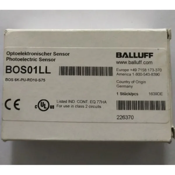 

Bos 6k-pu-rd10-s75 Photoelectric Sensor Brand New Original Spot Plc