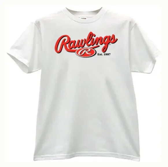 Rawlings football baseball gloves t-shirt