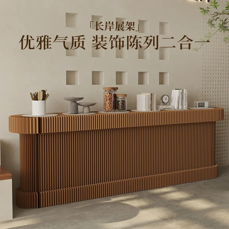 Display stand Display cabinet Set table Live shooting Square golden egg Rectangle product sample display table
