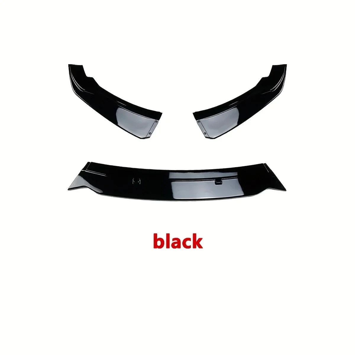 Für BMW F20 F21 1-Serie 116i 118i 120i 2011-2019 Auto Frontschürze Spoiler Lippe Fit Sandard stoßstange 3x Stoßstange Canard Lip Splitter – Detail 4