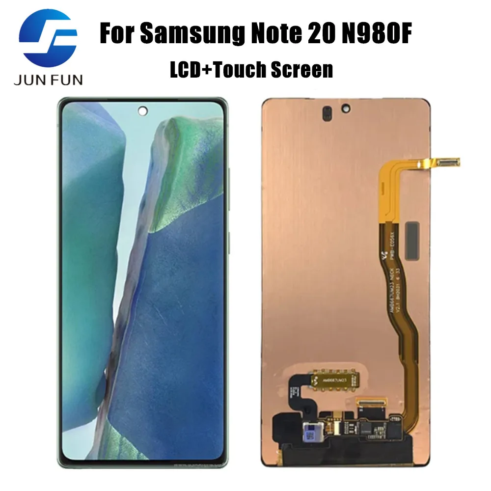 

6.7“ Super AMOLED Display Fingerprint For Samsung Galaxy Note20 5G N980F N981B LCD Touch Screen Digitizer Repair Parts