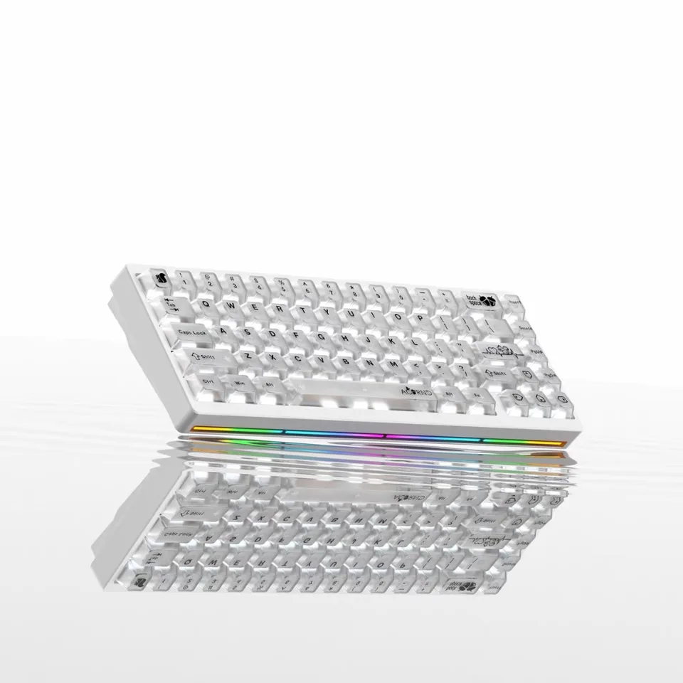 WEIKAV NUT65 メカニカルキーボード 2.4G無線 RGB カスタム