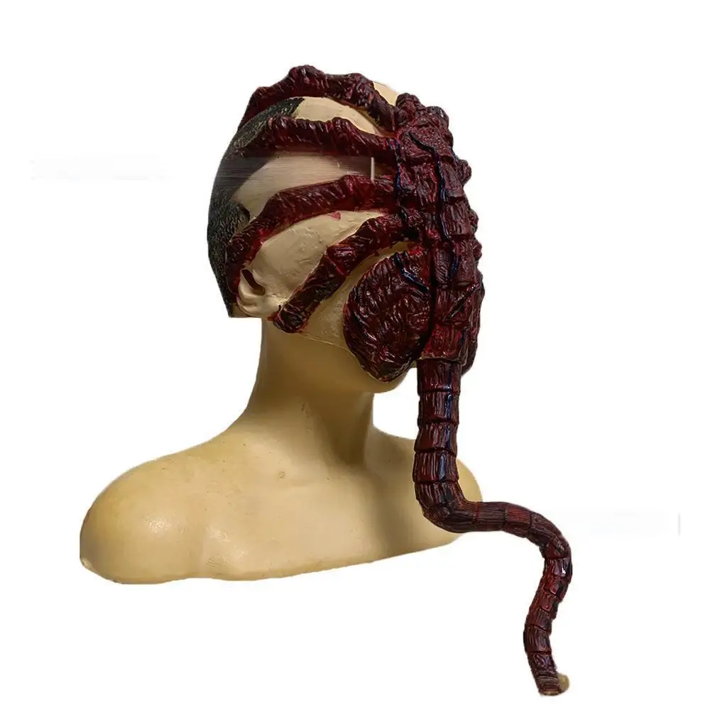 映画エイリアン地球コスプレマスクコスチュームヘルメット小道具大人用ハロウィンパーティーホラーフルフェイスヘッドラテックスマスク