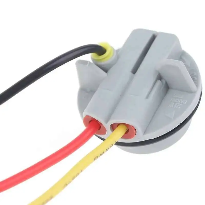 10Pcs 1157 BAY15D Lamp Holder Bulbs P21/4 Adapter Base Socket Connector Plastic Car Accessories For Turn Signal Headlight Light view 4