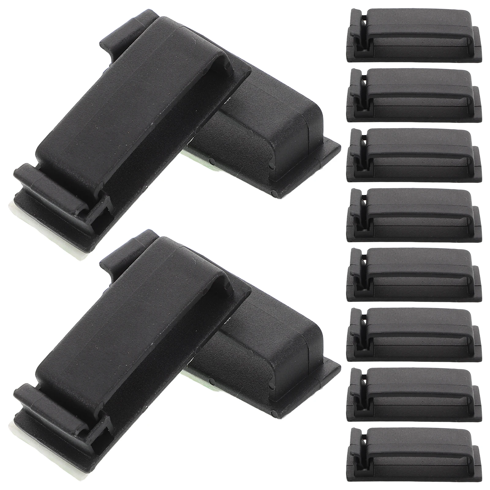 

30 Pcs Power Supply Fixing Clip Cable Organizers Wire Clips Extension Cord Holder Wall Mount Desk Tidy Organizer Space