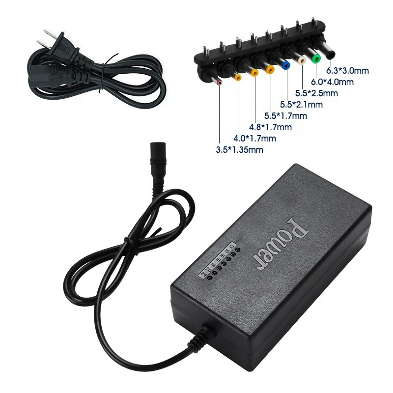 

DC 12V/15V/16V/18V/19V/20V/24V 4A 5A 96W Laptop AC Universal Power Adapter Charger for ASUS DELL Lenovo Sony Toshiba Laptop