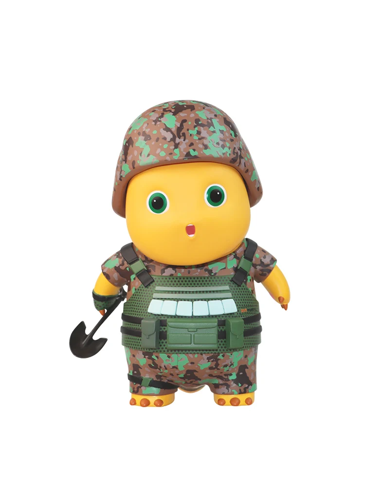 

Original Camo and Ghillie Suit Soldier Baby Dragon Cosplay Figure