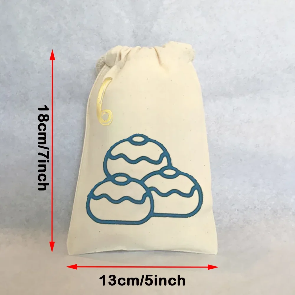 8 Pack Eight Nights of Hanukkah Gift Bags 5x7 Inch Jewish Holiday Supplies Children's Gifts Gold Coin Toy Pouch Sabbath Hanukkah