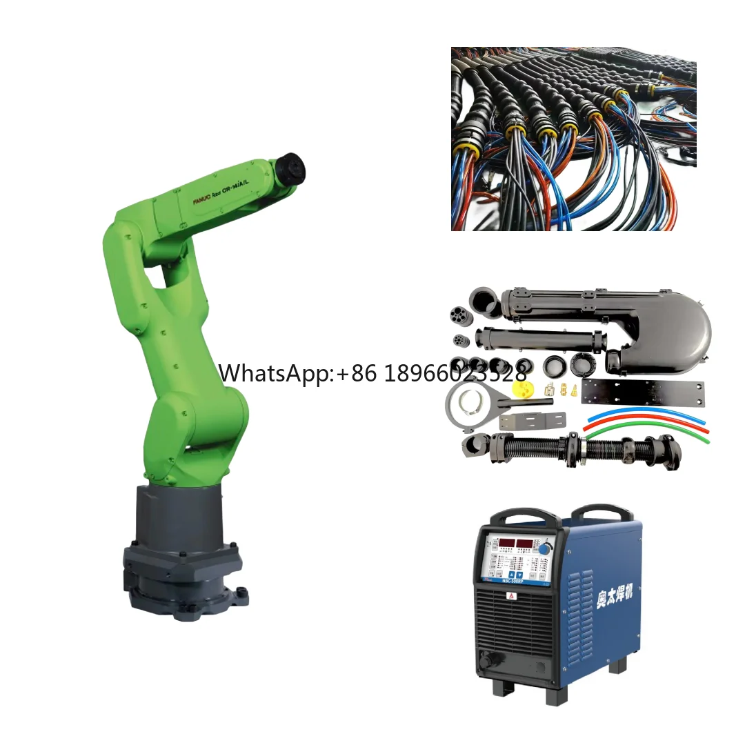 6 Axis Payload 14kg  Fanuc CR-14iA/L  Cobot 991mm Reach Robot Arm WIth dress pack and protective covers As Welding robot