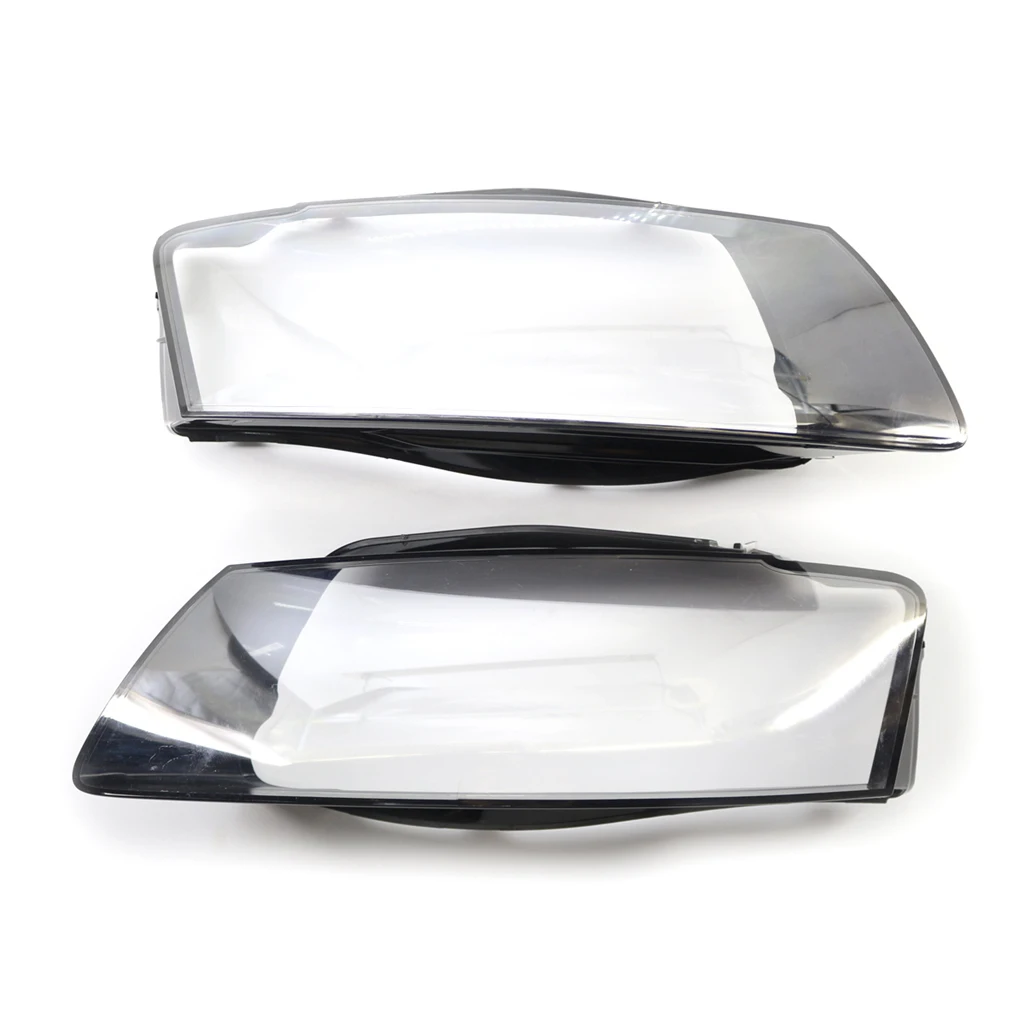 

Fit For AUDI A5 2008-2010 1Pair Headlight Cover Lens Shell 8T0941029 8T0941030 Headlamp Lens Car Parts Replacement