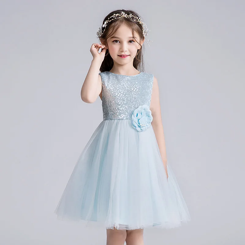 Teenager Young Girls Elegant Dresses 6 8 10 12 14 Years Old Children Summer Women Kids Ceremony Evening Graduation Party Clothes