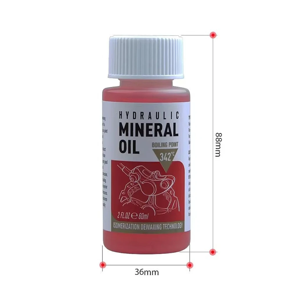 2/4pcs 60ml EZmtb Mineral Brake Fluid DOT Hydraulic Brakes Oil Electric Mountain Road Bike Outdoor