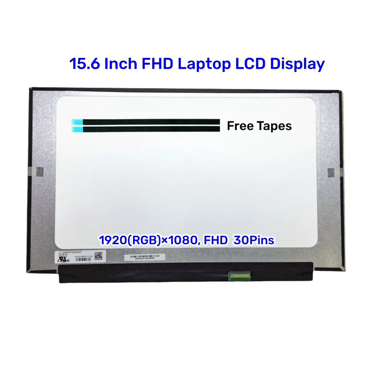 15.6 Inch FHD Laptop LCD Display Panel LM156LFBL02 Fit LM156LFBL01 LM156LFBL03 LM156LF5L04 LM156LF5L06 IPS 30 Pins