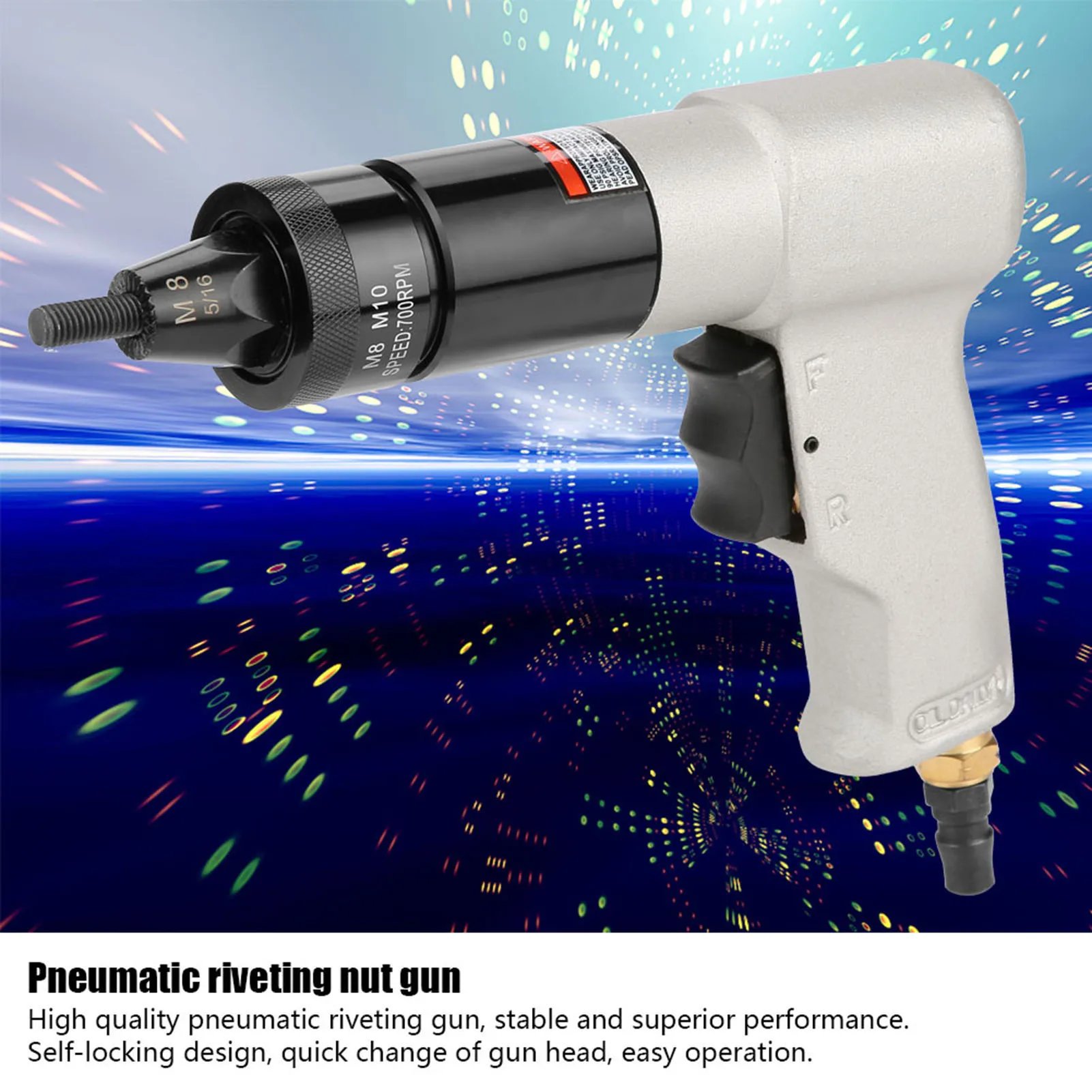 Air Riveter Pneumatic Riveting Gun Pneumatic Riveter Pneumatic Riveting Gun Pull Nut Automatic Air Riveter Nut Gun Tool Nut Gun