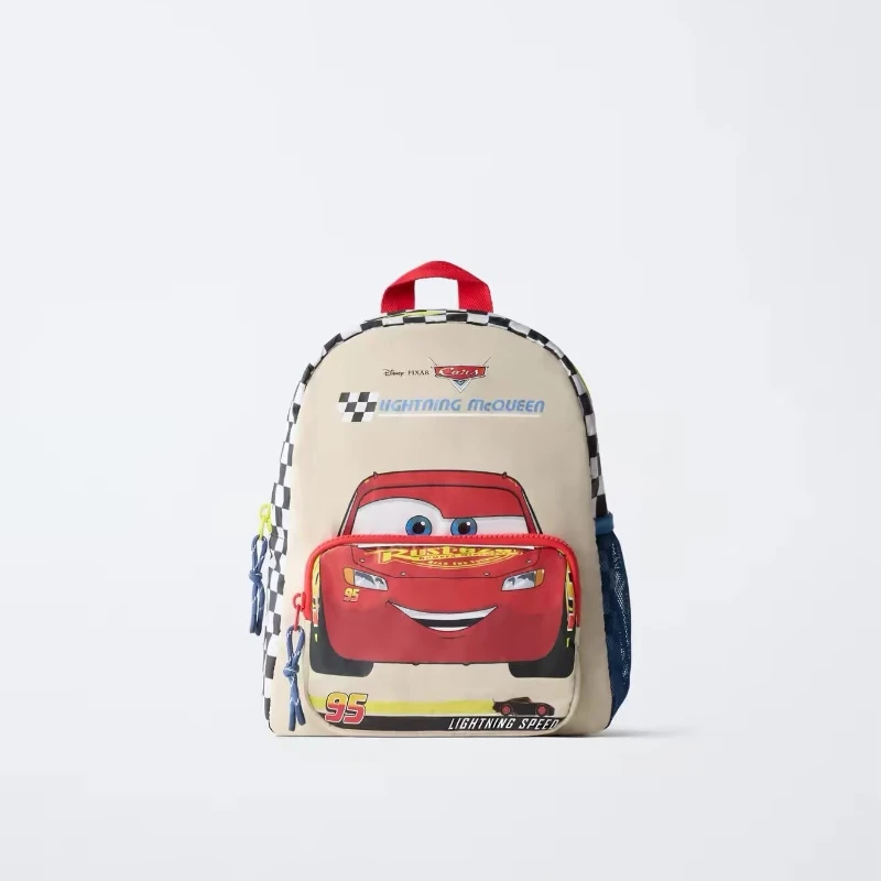 2026 New Unisex Cartoon Lightning McQueen Backpack Multiple Styles Large Capacity Student Casual School Bag Outdoor Travel Bag
