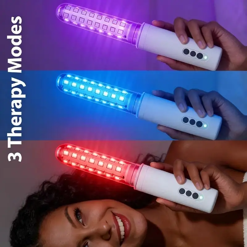 Advanced 650nm Cold Laser LLLT Therapy Device, Women's Wellness Wand for Pelvic Floor Training and Feminine Tissue Care