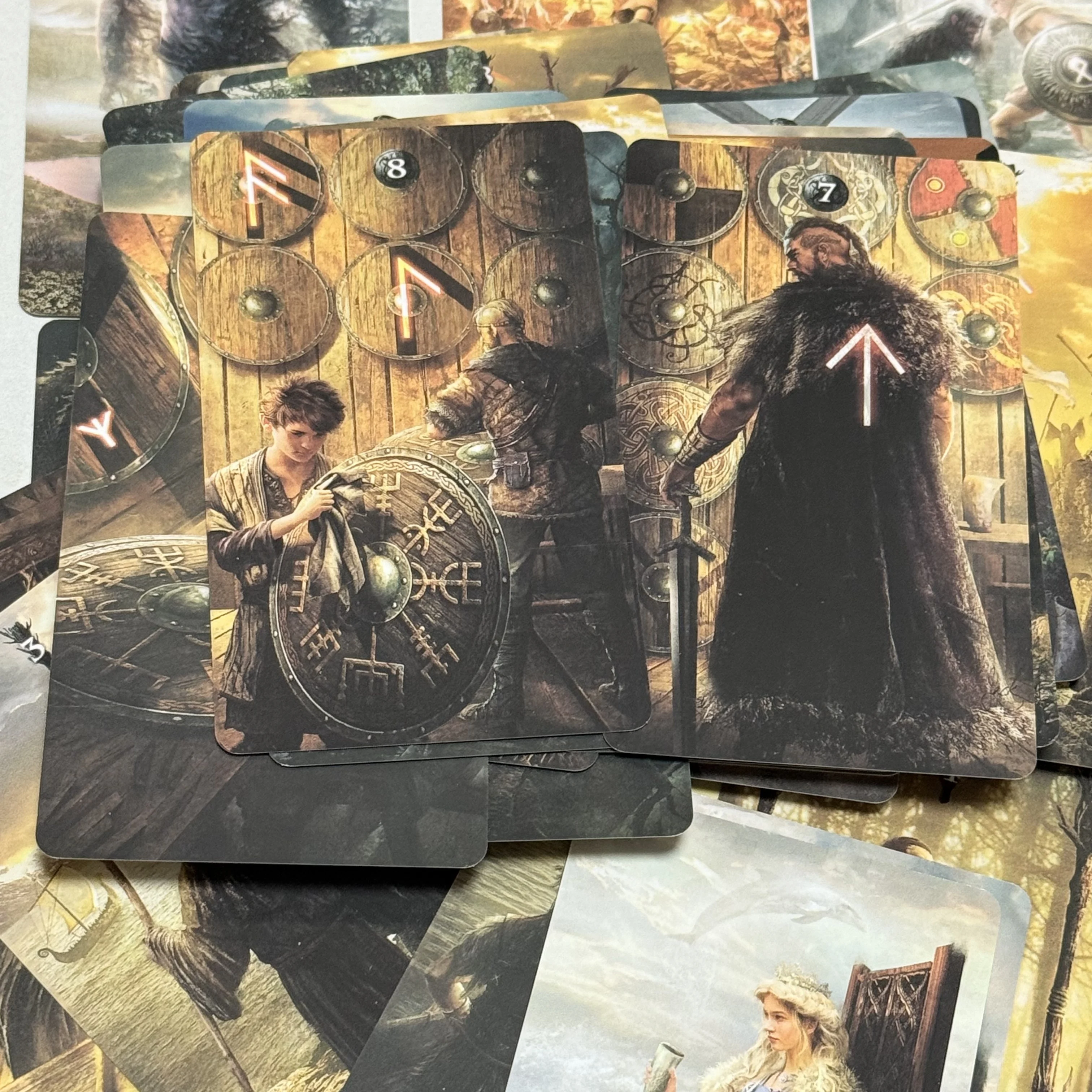 Runische Tarotkarten Russische Version 80 Karten Brettspiel – Detail 13