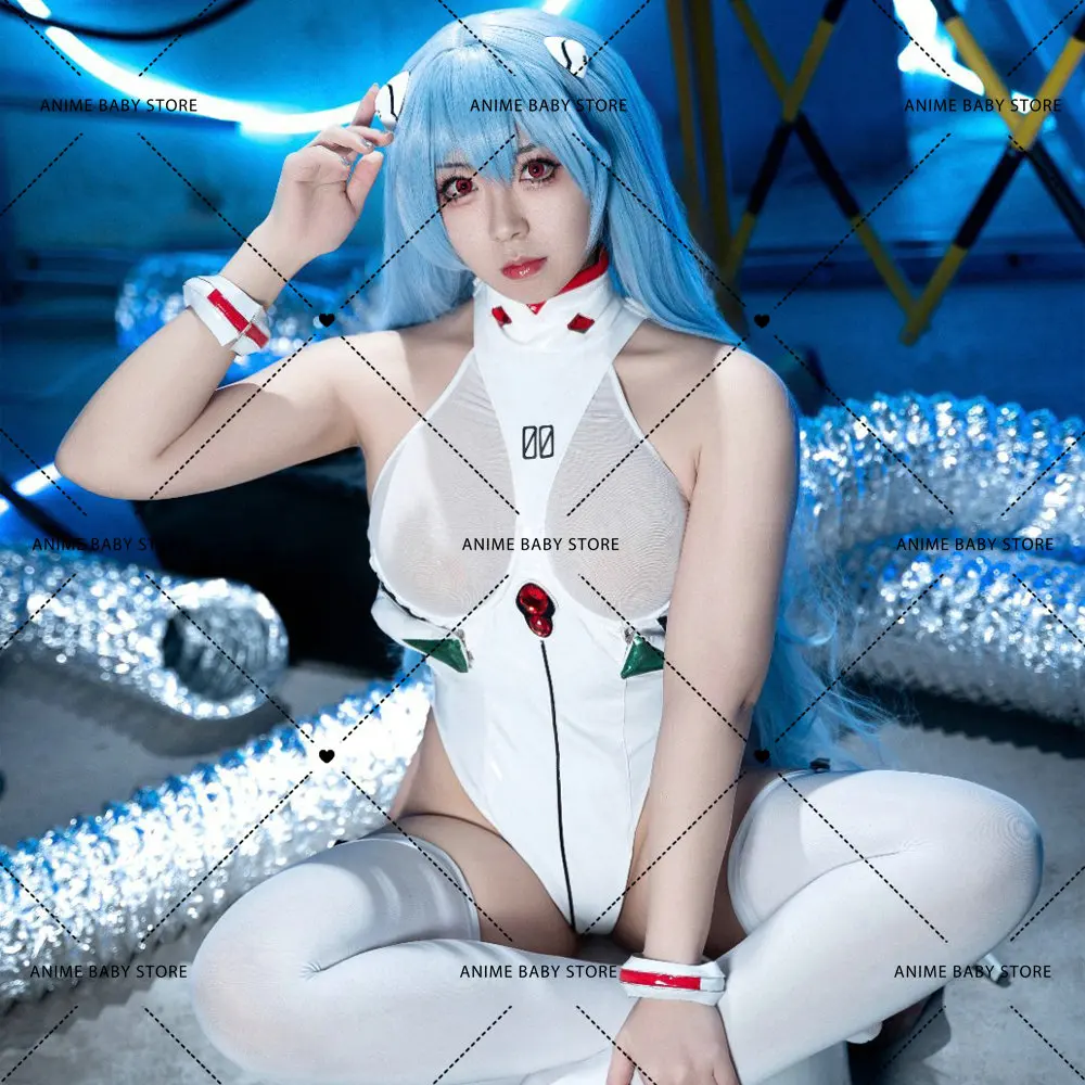 Ayanamii-Costume de cosplay en cuir PU trempé pour femme, costume de batterie Zentai, maillot de bain Anime