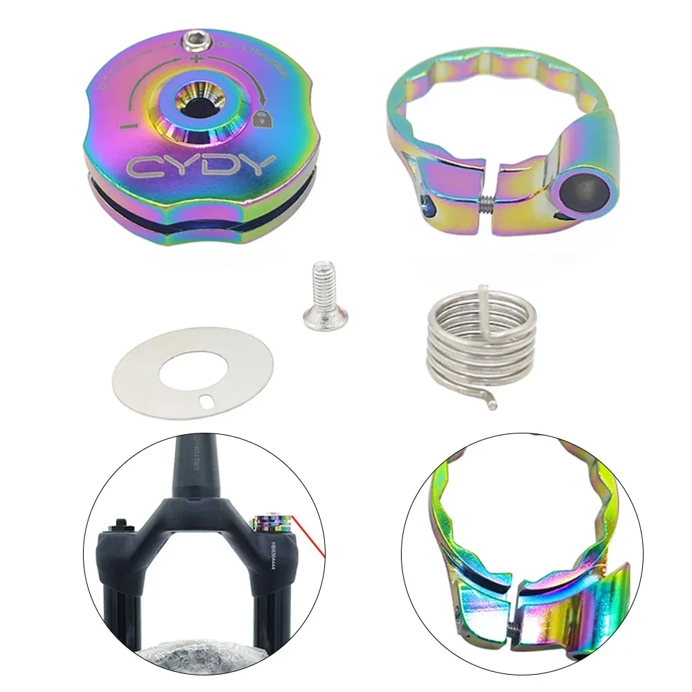 Enhance Efficiency and Ride Quality with the Fork Remote Control Integrated Lock Out Cover Kit for Manitou COMPMRD