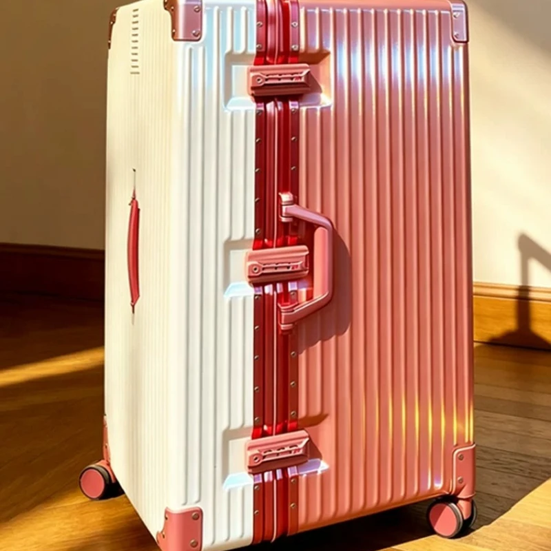 

oversized suitcase, women's large-capacity 100-inch suitcase, men's strong and durable tie rod password case 80 inches
