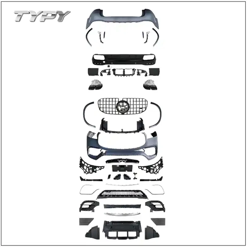 

Модифицированные обвесы автомобиля для GLS X167 GLS Обновление до 63-стиля 2019-2020 года нового автомобиля