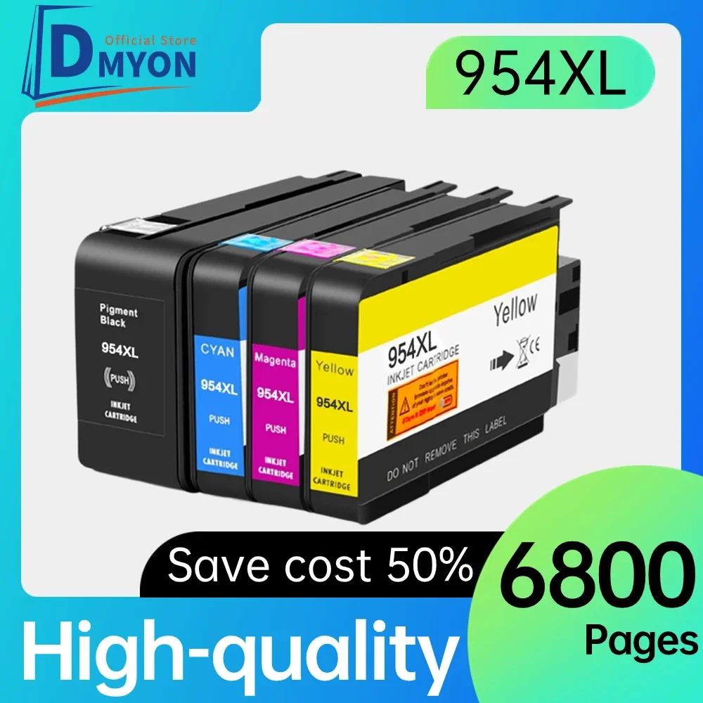 DMYON For 954xl hp954xl hp954 ink cartridge for Compatible hp 954 OfficeJet Pro 8720 8710 8730 7740 7720 All-in-One Printer