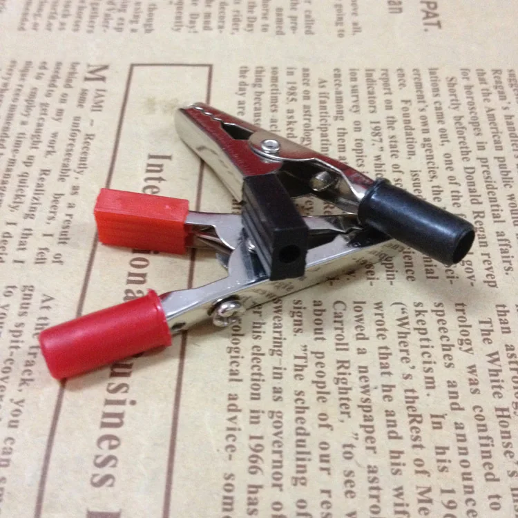 10A Handle Electrical Crocodile Alligator Clips