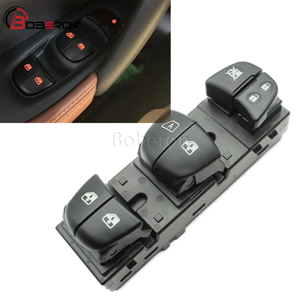 

LHD For Nissan 2011-2020 Juke Altima Tiida Sylphy X-Trail Qashqai Rogue Electric Window Control Switch