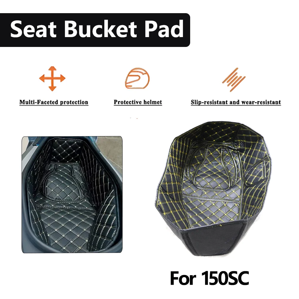 Para cfmoto 150sc sc150 150-sc motocicleta forro de carga protetor assento balde almofada proteção multi-facetada