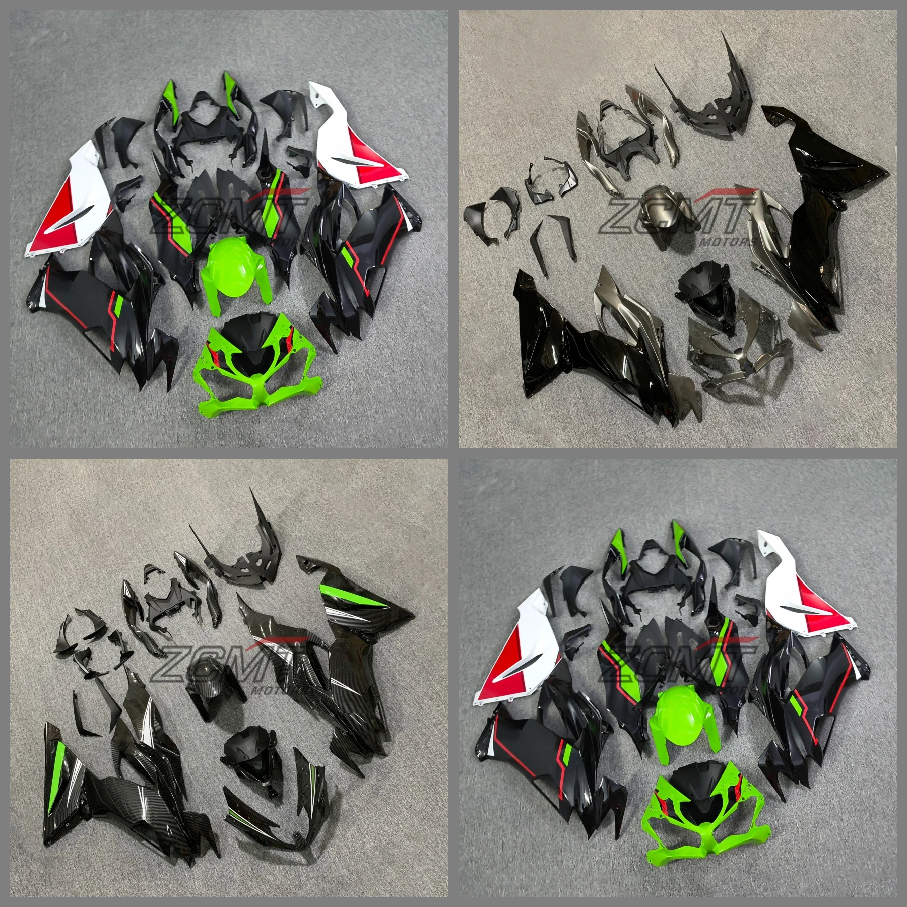 Motorcycle Parts Fairings Cowls Kit For Kawasaki ZX6R 2019 2020 2021 2022 2023 2