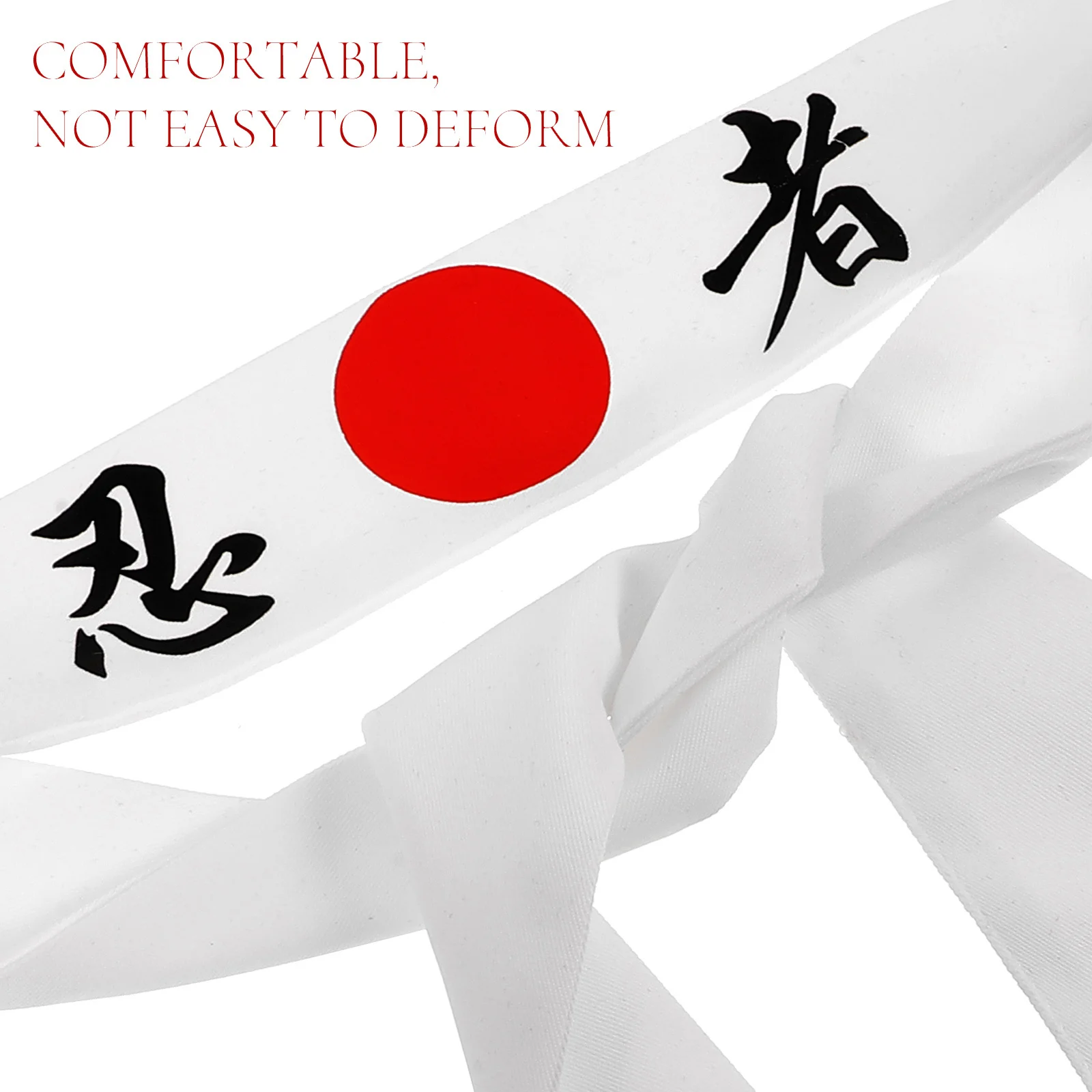 Samurai-Stirnband im japanischen Stil, verstellbarer Stoff für Sushi, Chef, Karate, Ninja, Workout, Yoga, Laufen, Sport, Männer und Frauen