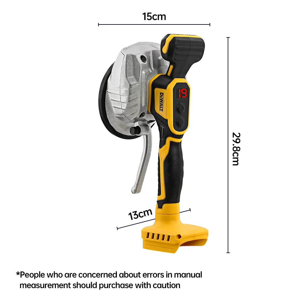 Dewalt Intelligent Tile Tiling Machine 8 Speed Adjustable 10000r/min Building Finishing Ceramic Tile Floor Laying Vibration Tool