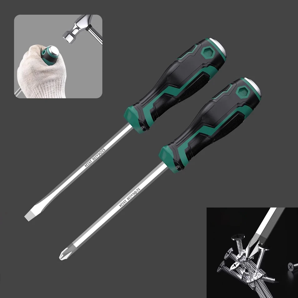 

With Handle Magnetic Screwdrivers Set Furniture, Mechanical Repair Hand Tools Cross/Straight Type Screw Driver